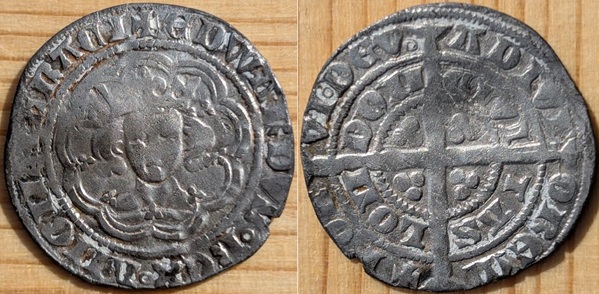 Edward III – Penny, Post‑Treaty, London Mint